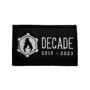 Decade Patch by Recycled Firefighter, appliques & patches main product photo