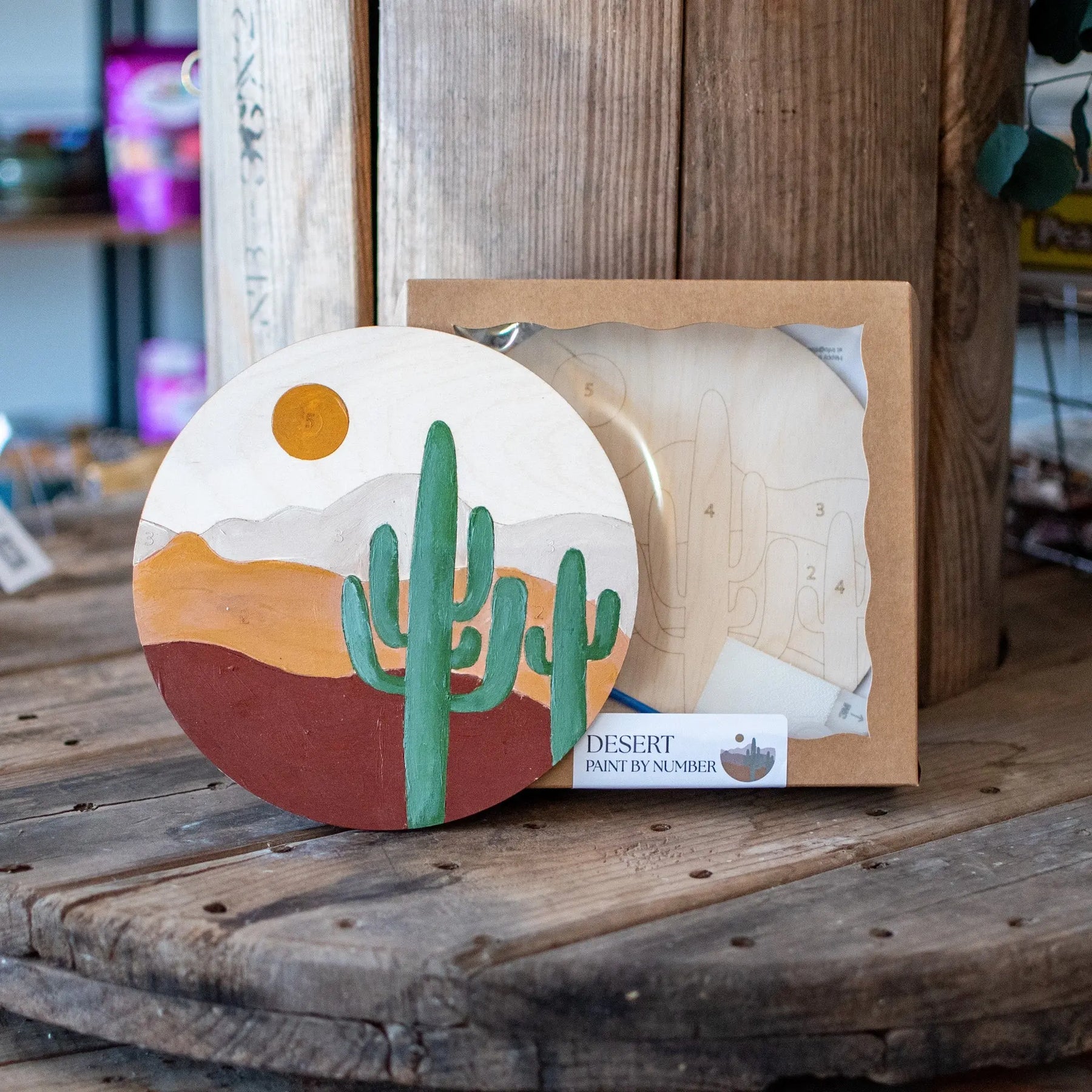 Desert - Paint By Number by Still Magnolia, art & craft kits detail photo 5