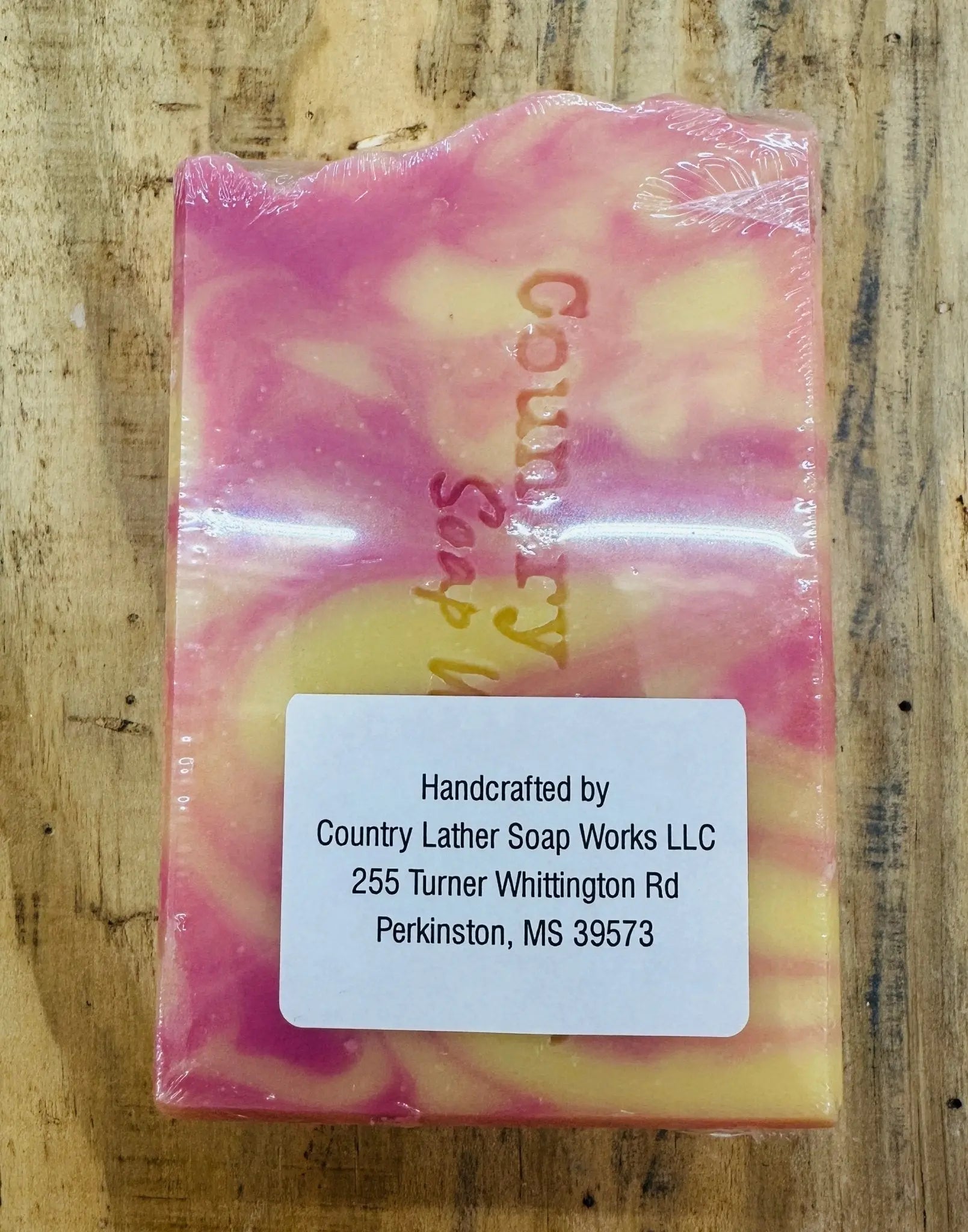 Devereaux Soap Bar, set of 30 Bars WHOLESALE by Country Lather Soap Works, natural skincare detail photo 2
