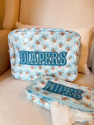 Diapers XL - Clear Coat Bag by KenzKustomz, handmade leather goods detail photo 20