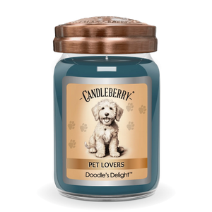 Doodle's Delight™ - Large Jar Candle (Collective) by The Candleberry® Candle Company, scented candle main product photo