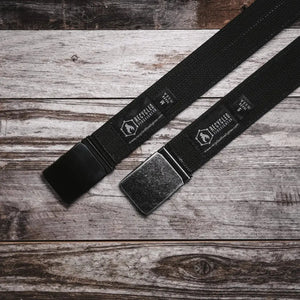 Double Layer EDC Belt by Recycled Firefighter, handmade leather goods detail photo 11