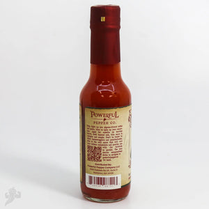 Dr. Gleaton's Chili Elixir Barrel Aged Hot Sauce. by Powerful Pepper Company, Southern food gift detail photo 2