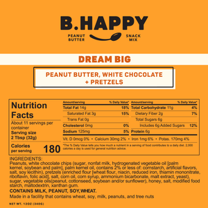 Dream Big by B. Happy Peanut Butter, Southern food gift detail photo 6