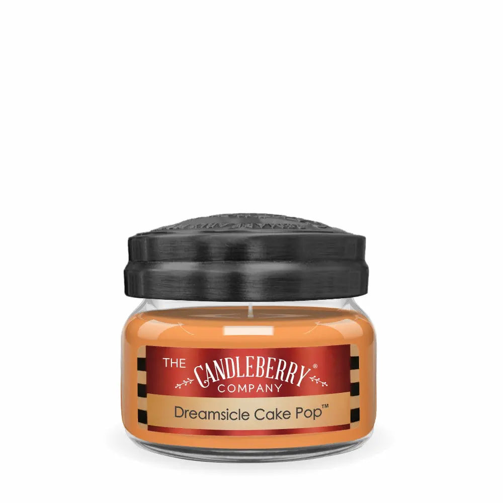 Dreamsicle Cake Pop™, Small Jar Candle (Collective) by The Candleberry® Candle Company, scented candle main product photo