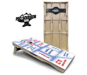 Drinking Game Cornhole Boards - Pro Solution Elite Series by Cornhole Solutions, custom cornhole board detail photo 6
