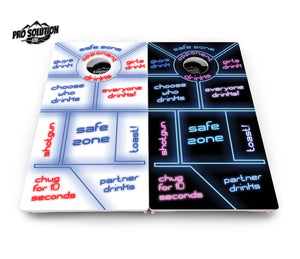 Drinking Game Cornhole Boards - Pro Solution Lite Series by Cornhole Solutions, custom cornhole board detail photo 6