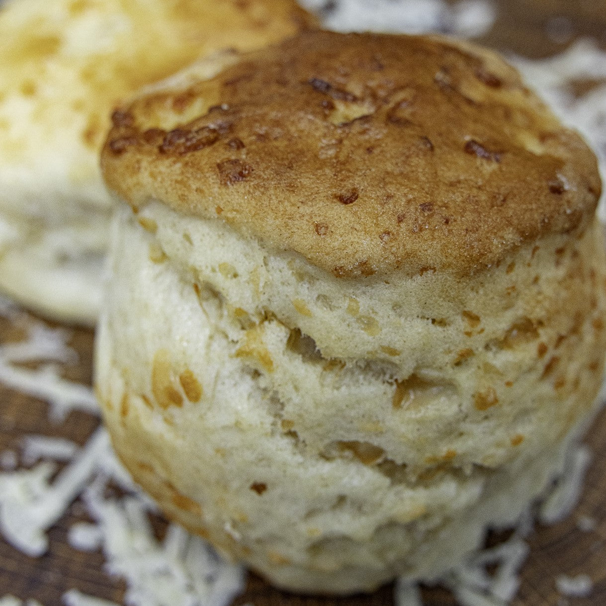Jalapeño Dubliner Irish Cheese Buttermilk Scones detail view by Two and a Half Irishmen - Traditional Irish Baking