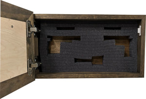 Wood Gun Cabinet Ducks On A Pond Wall Decoration - Hidden Gun Safe To Securely Store Your Gun In Plain Sight by Bellewood Designs by Bellewood Designs, Southern home decor detail