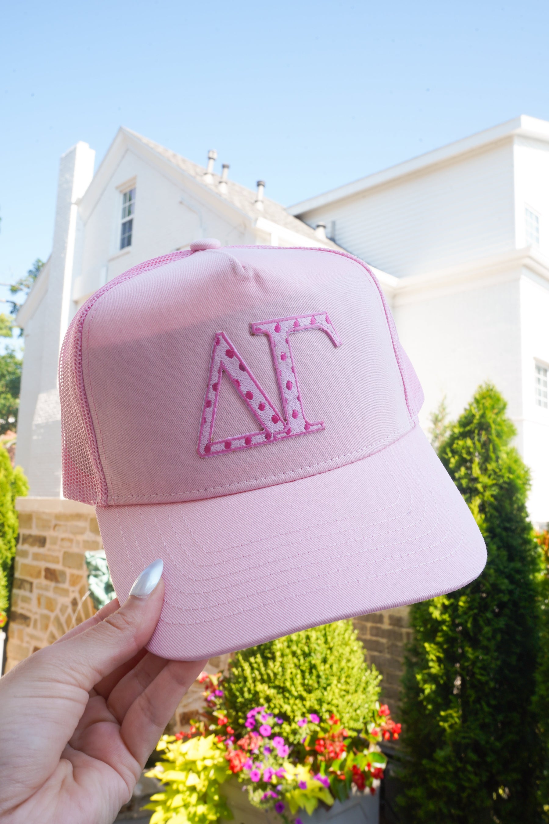 Sorority Trucker Hat by KenzKustomz — product view 23