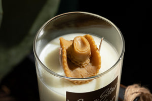 Lone Star Leather Container Candle by Clay House Candles image 4