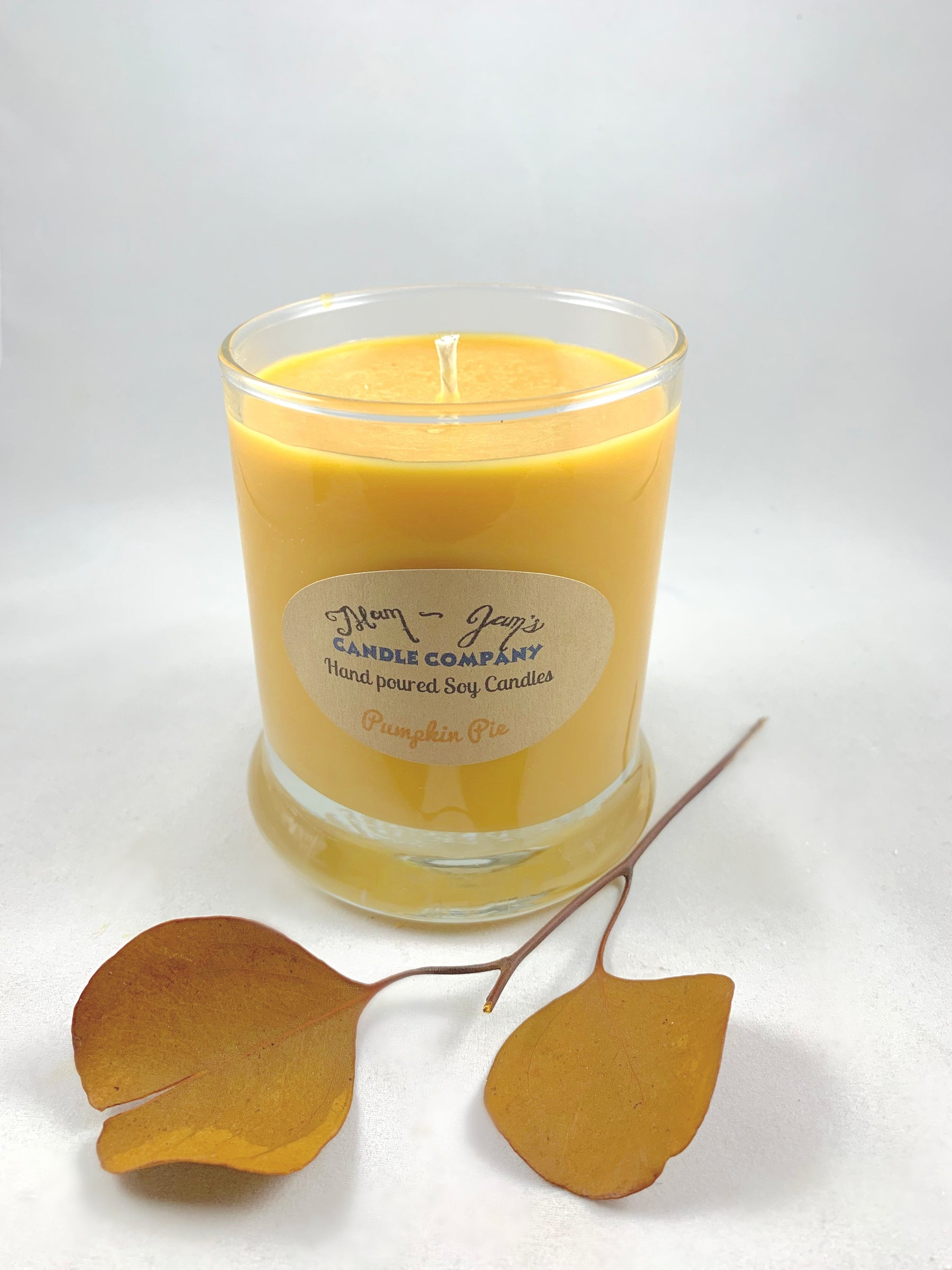 Pumpkin Pie soy candle and wax melts by Mam Jam’s Candle Company, detail image 2