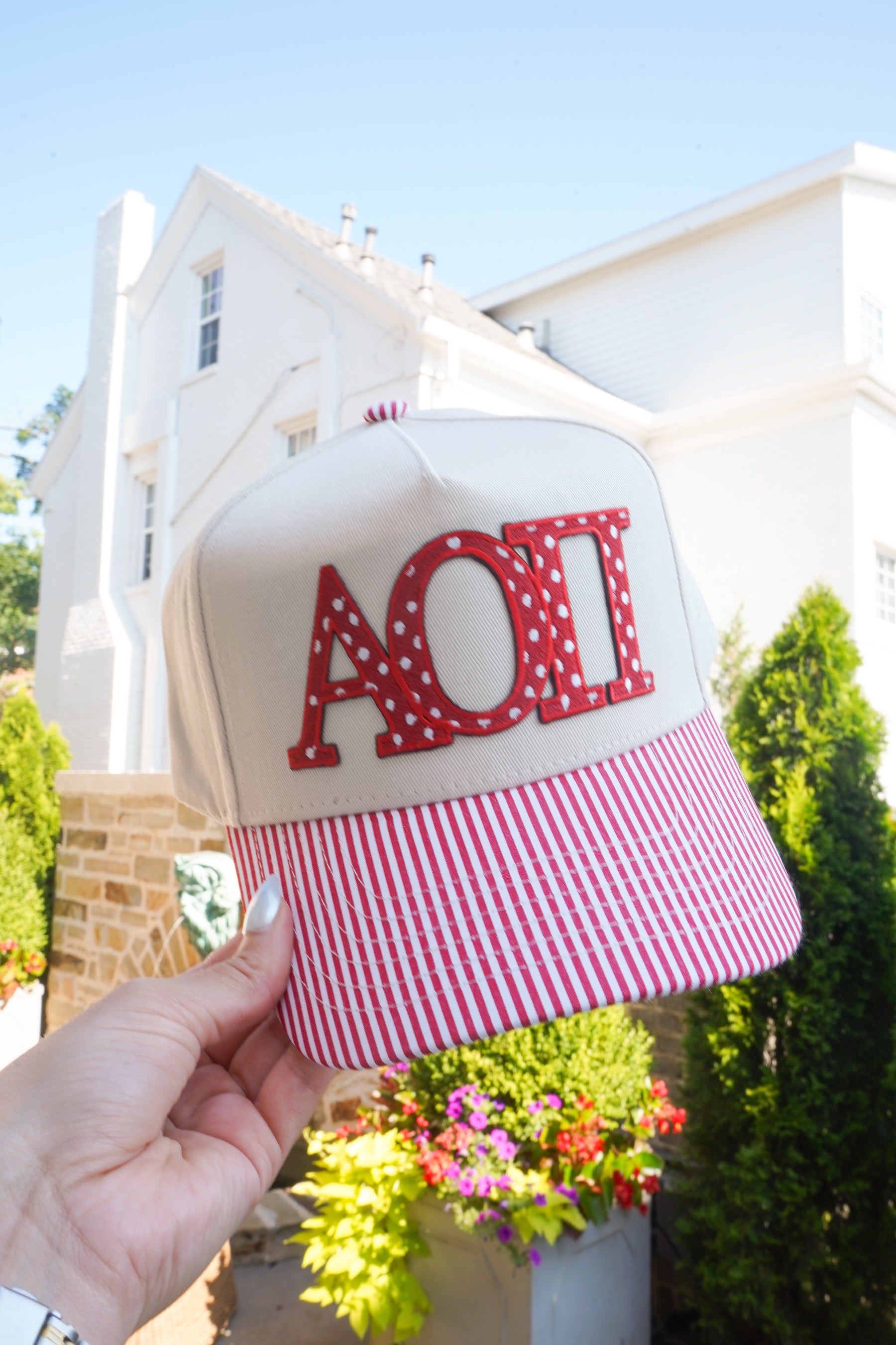 Sorority Trucker Hat by KenzKustomz — product view 29