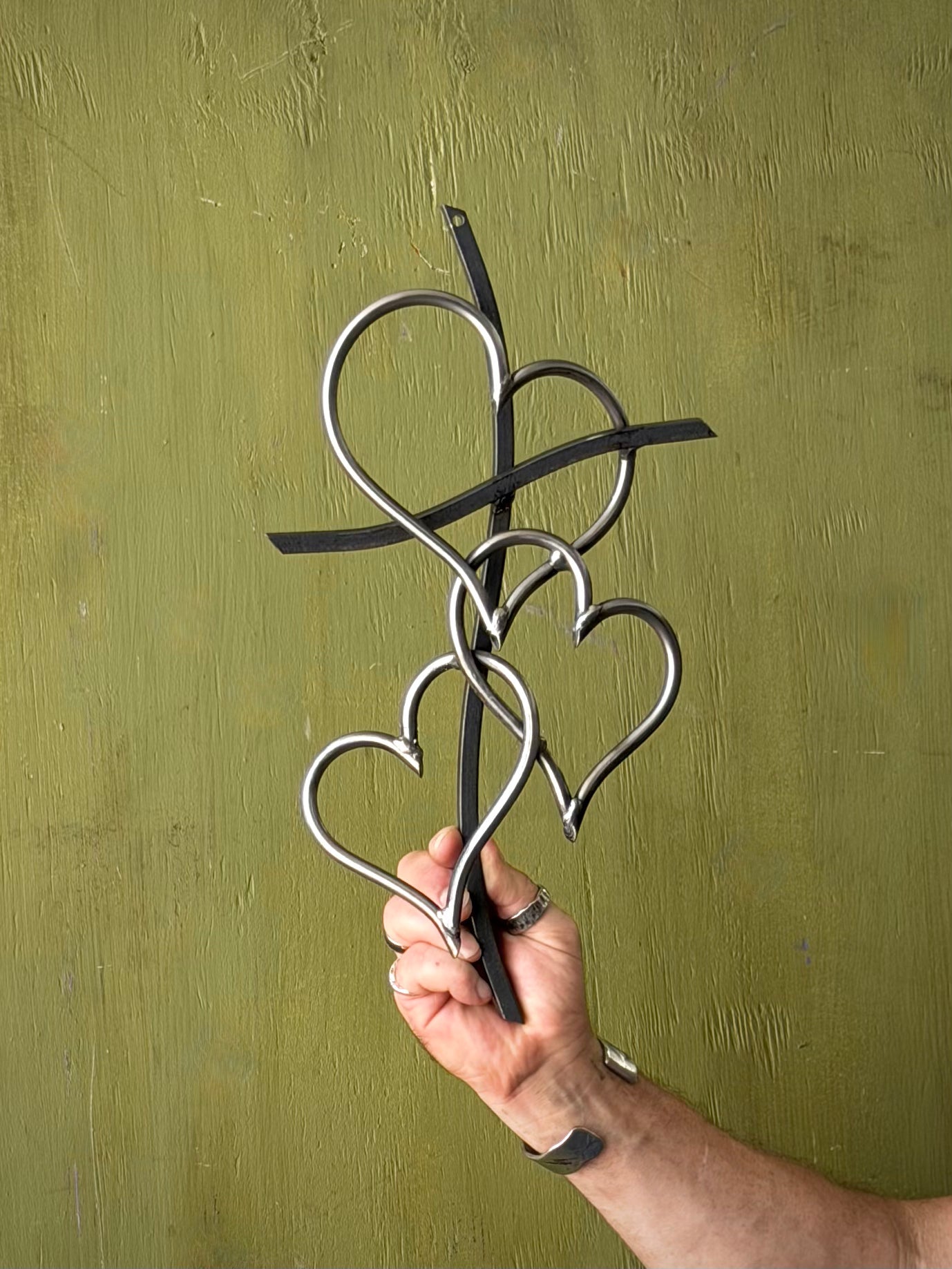 Walk In Love Cross detail view by Iron Chinchilla