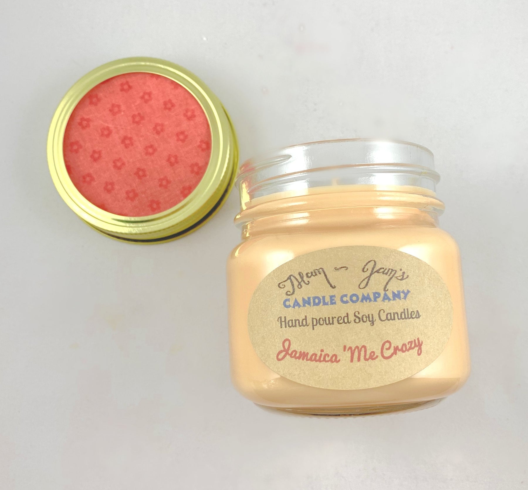 Jamaica Me Crazy soy candle and wax melts by Mam Jam’s Candle Company, detail image 3