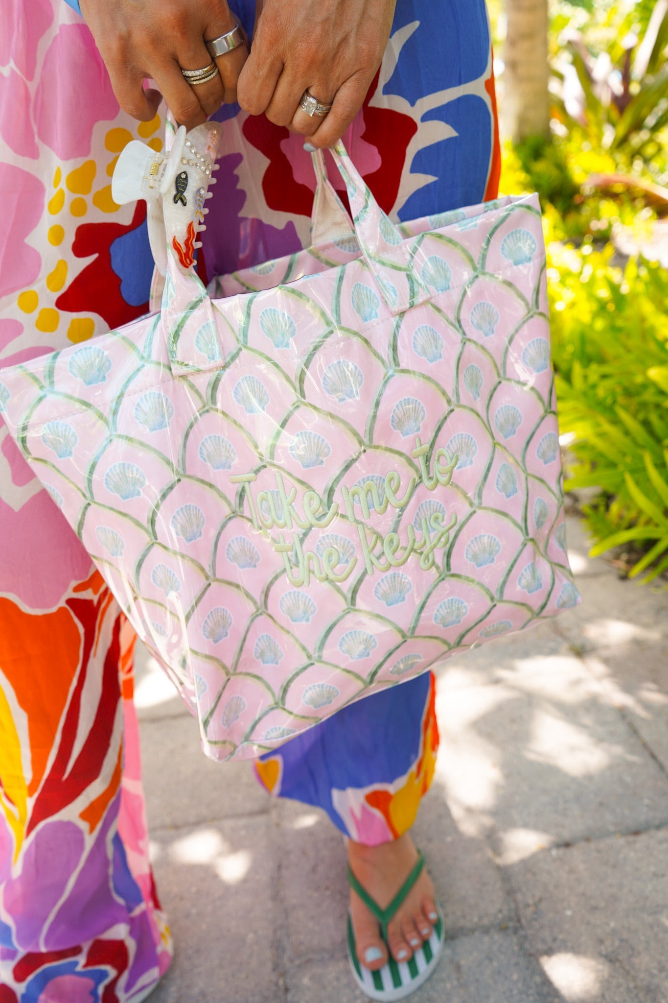 Cabana Clear Coat Tote by KenzKustomz — product view 29