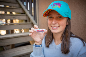 Pedaling Peppermint Spf 15 Lube For The Lips™ by Essential Journeys, Southern food gift detail photo 7