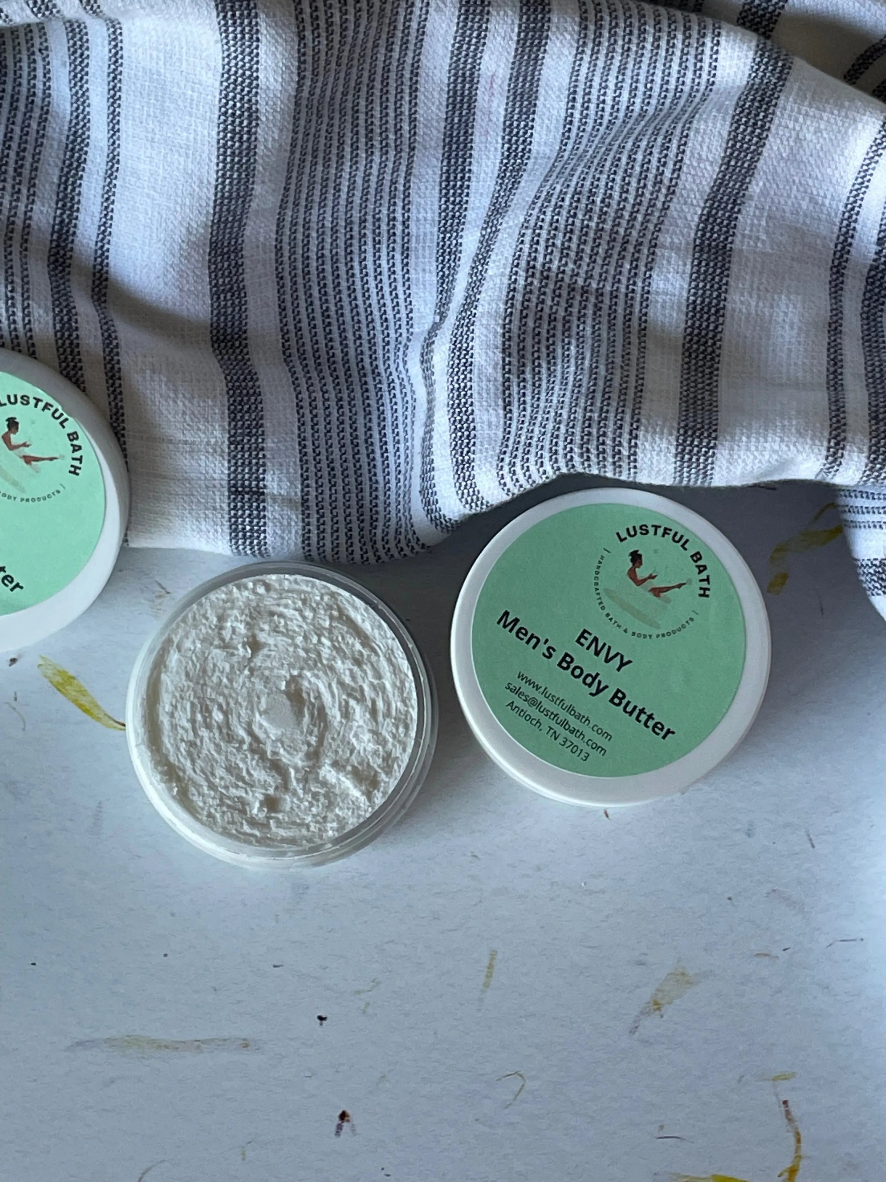 Envy Men'S Body Butter by Lustful Bath, LLC, natural skincare detail photo 2