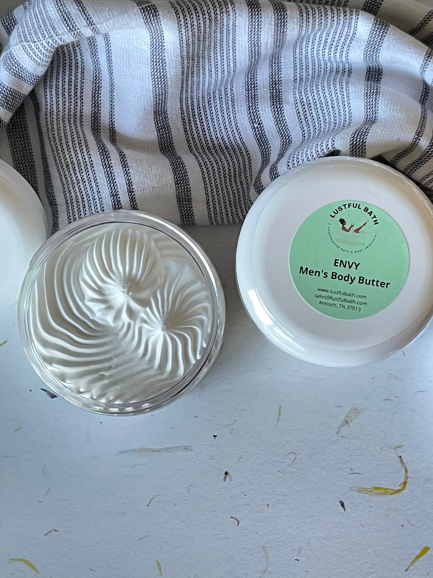 Envy Men'S Body Butter by Lustful Bath, LLC, natural skincare detail photo 4