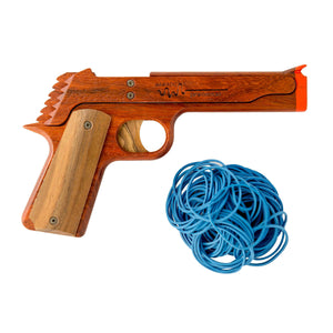 Model 1911 Rubber Band Gun by Elastic Precision, Southern food gift detail photo 3