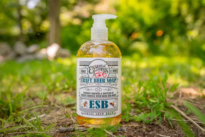 Esb Craft Beer Soap ~ 16 Oz. Liquid Soap by Essential Journeys, natural skincare detail photo 11