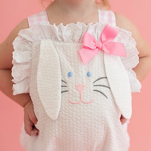 Easter Bunny Bubble by Seven Lantern Lane, children's boutique clothing detail photo 2