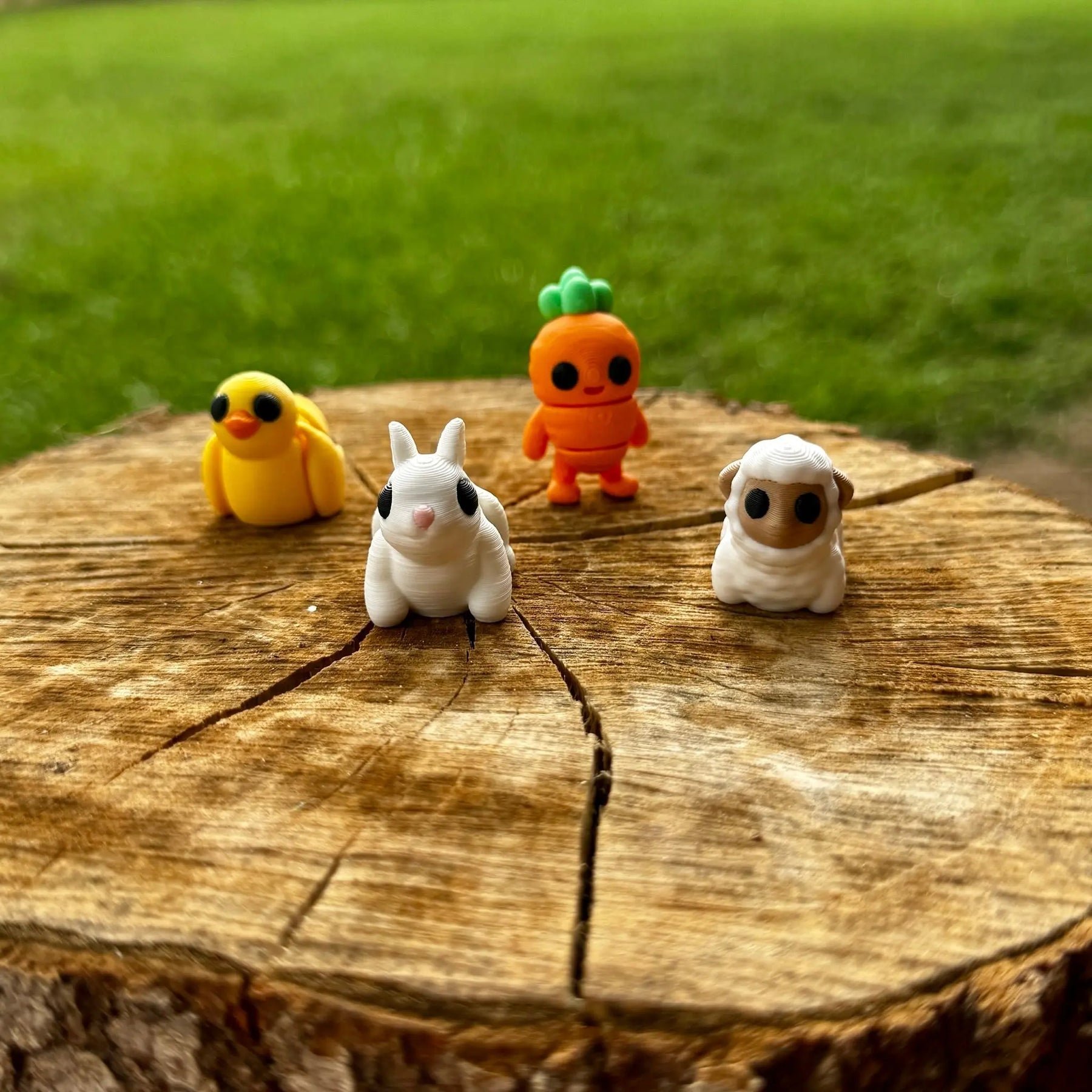 Easter Friends Bundle by Mushroom Lady Co, 3D printed toy main product photo