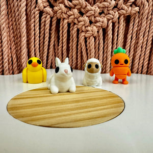 Easter Friends Bundle by Mushroom Lady Co, 3D printed toy detail photo 2