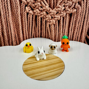 Easter Friends Bundle by Mushroom Lady Co, 3D printed toy detail photo 3