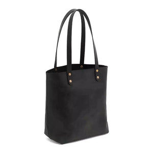 Eden MEDIUM Leather Tote Bag - Classic by Mission Mercantile Leather Goods, handmade leather goods detail photo 15