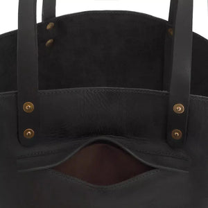 Eden MEDIUM Leather Tote Bag - Classic by Mission Mercantile Leather Goods, handmade leather goods detail photo 18