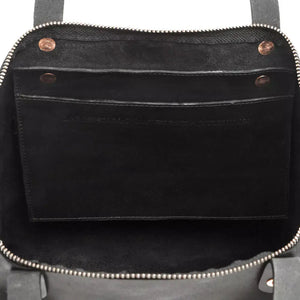 Eden MEDIUM Leather Tote Bag - Zippered by Mission Mercantile Leather Goods, handmade leather goods detail photo 20