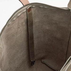 Eden MEDIUM Leather Tote Bag - Zippered by Mission Mercantile Leather Goods, handmade leather goods detail photo 30