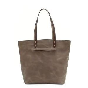 Eden OVERSIZED Leather Tote Bag - Classic by Mission Mercantile Leather Goods, handmade leather goods detail photo 5