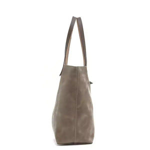 Eden OVERSIZED Leather Tote Bag - Classic by Mission Mercantile Leather Goods, handmade leather goods detail photo 7