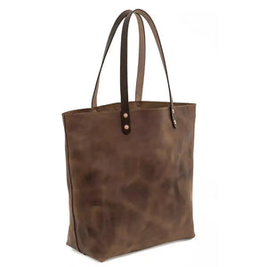 Eden OVERSIZED Leather Tote Bag - Classic by Mission Mercantile Leather Goods, handmade leather goods detail photo 16