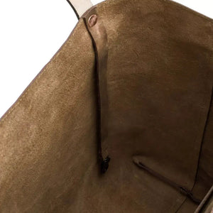 Eden OVERSIZED Leather Tote Bag - Classic by Mission Mercantile Leather Goods, handmade leather goods detail photo 21