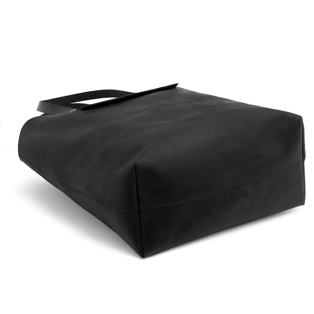 Eden OVERSIZED Leather Tote Bag - Classic by Mission Mercantile Leather Goods, handmade leather goods detail photo 28