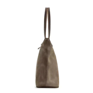 Eden OVERSIZED Leather Tote Bag - Zippered by Mission Mercantile Leather Goods, handmade leather goods detail photo 27