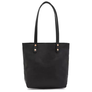 Eden SMALL Leather Tote Bag - Classic by Mission Mercantile Leather Goods, handmade leather goods detail photo 4