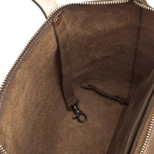 Eden SMALL Leather Tote Bag - Zippered by Mission Mercantile Leather Goods, handmade leather goods detail photo 11