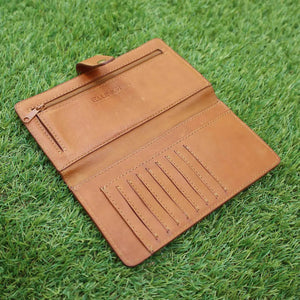 Eleanor Leather Wallet by Mission Mercantile Leather Goods, handmade leather goods detail photo 3