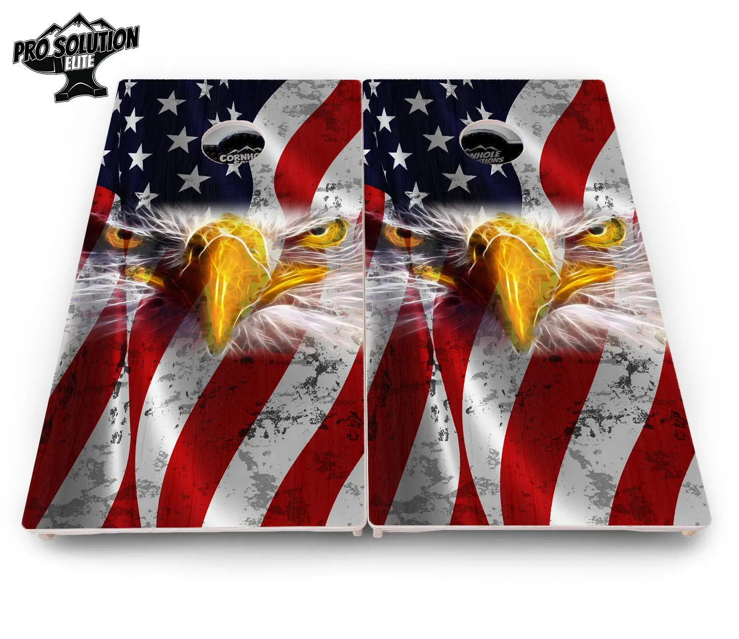 Electric Eagle Cornhole Boards - Pro Solution Elite Series by Cornhole Solutions, custom cornhole board detail photo 4