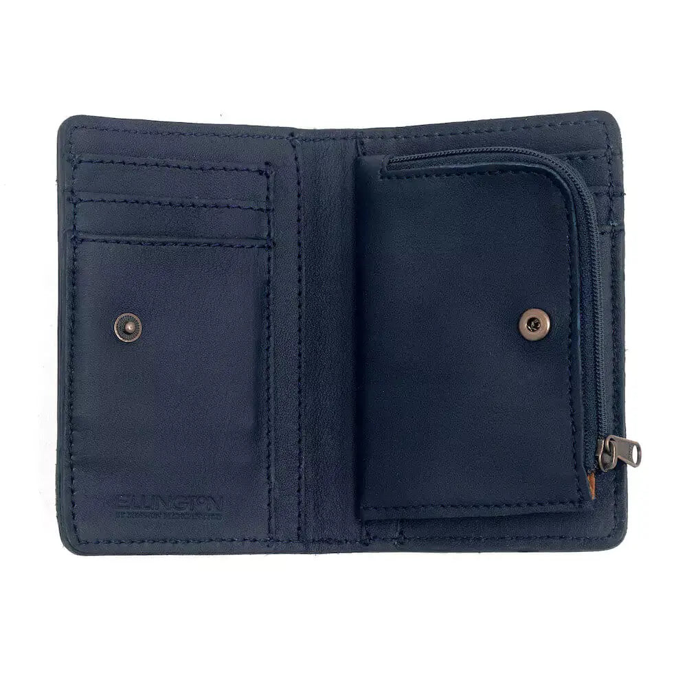 Ellie Leather Wallet by Mission Mercantile Leather Goods, handmade leather goods detail photo 19