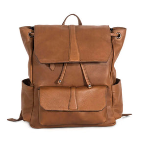 Ellington Leather Backpack by Mission Mercantile Leather Goods, handmade leather goods detail photo 5
