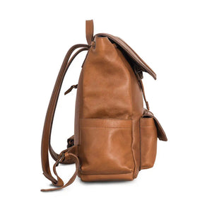Ellington Leather Backpack by Mission Mercantile Leather Goods, handmade leather goods detail photo 7