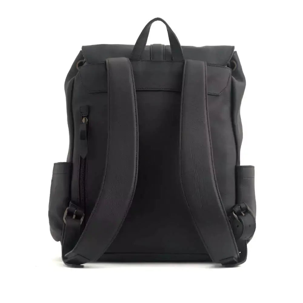 Ellington Leather Backpack by Mission Mercantile Leather Goods, handmade leather goods detail photo 19