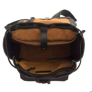 Ellington Leather Backpack by Mission Mercantile Leather Goods, handmade leather goods detail photo 24