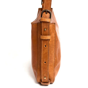 Ellington Leather Crossbody Purse by Mission Mercantile Leather Goods, natural skincare detail photo 8