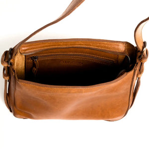 Ellington Leather Crossbody Purse by Mission Mercantile Leather Goods, natural skincare detail photo 9